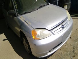 2001 HONDA CIVIC, SILVER, LX MODEL, AT.   A26256